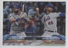 2018 Topps Update Rookie Combos Rainbow Foil Luis Guillorme Gerson Bautista 0t2