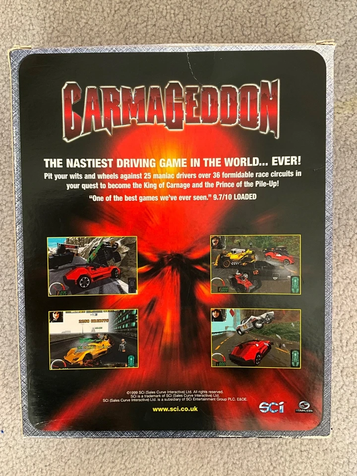 Carmageddon PC CD-Rom Big Box Classic Combat Game 1999 - Image 3 of 4