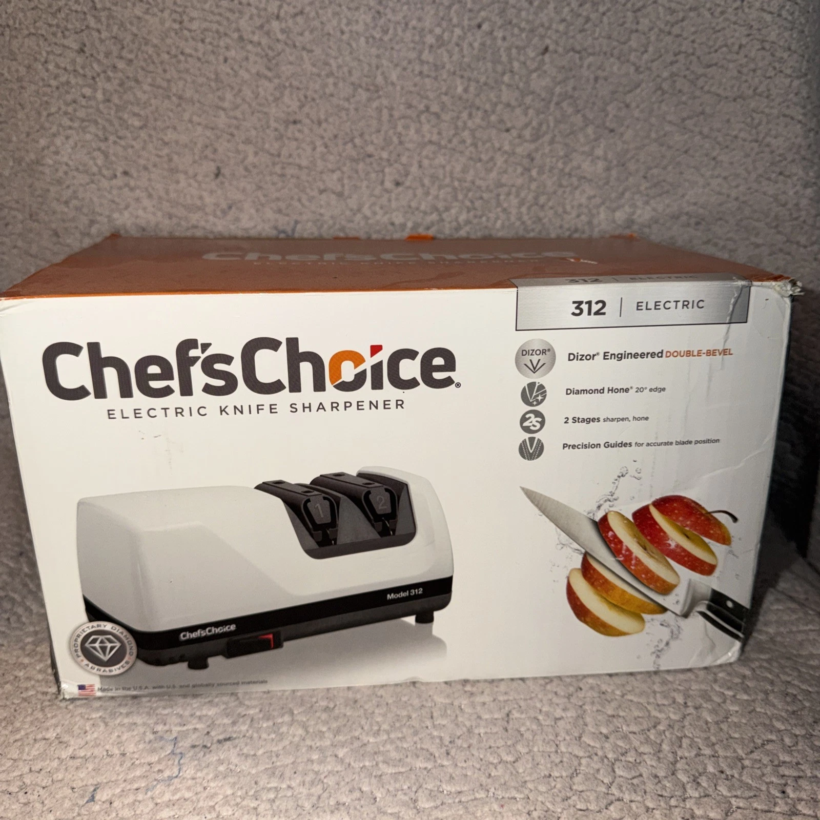 Chefs Choice Model 312 Two Stage Knife Sharpener
