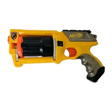 Nerf N-Strike Maverick Rev-6 Gun Blaster - Tested Works. No Darts