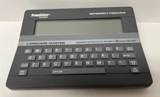 1987 Franklin Computer Dictionary Thesaurus LM-2000 Language Master - Tested
