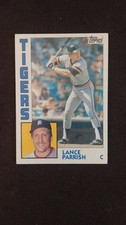 1984 Topps baseball card # 640 Lance Parrish  ( VG to EX )