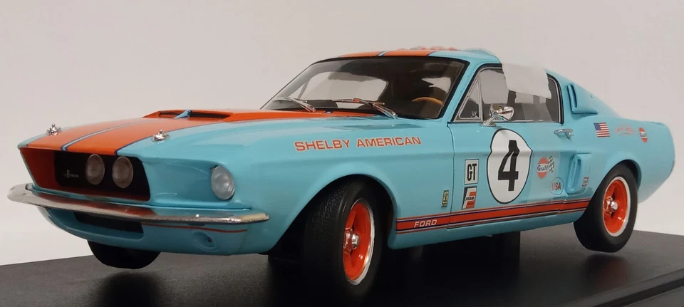 Solido 1/18 Scale - Shelby GT500 Racing Tribute Gulf USA (1967) - Image 2 of 4