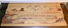 Vintage Original 1950's Winchester Saddle Toy Gun Box by Mattel "Box Only"No Gun