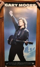 Gary Moore Poster Thin Lizzy Promo Wild Frontier