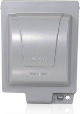Weatherproof Box Extra Duty 2-Gang While-In-Use Cover Includes Inserts Single