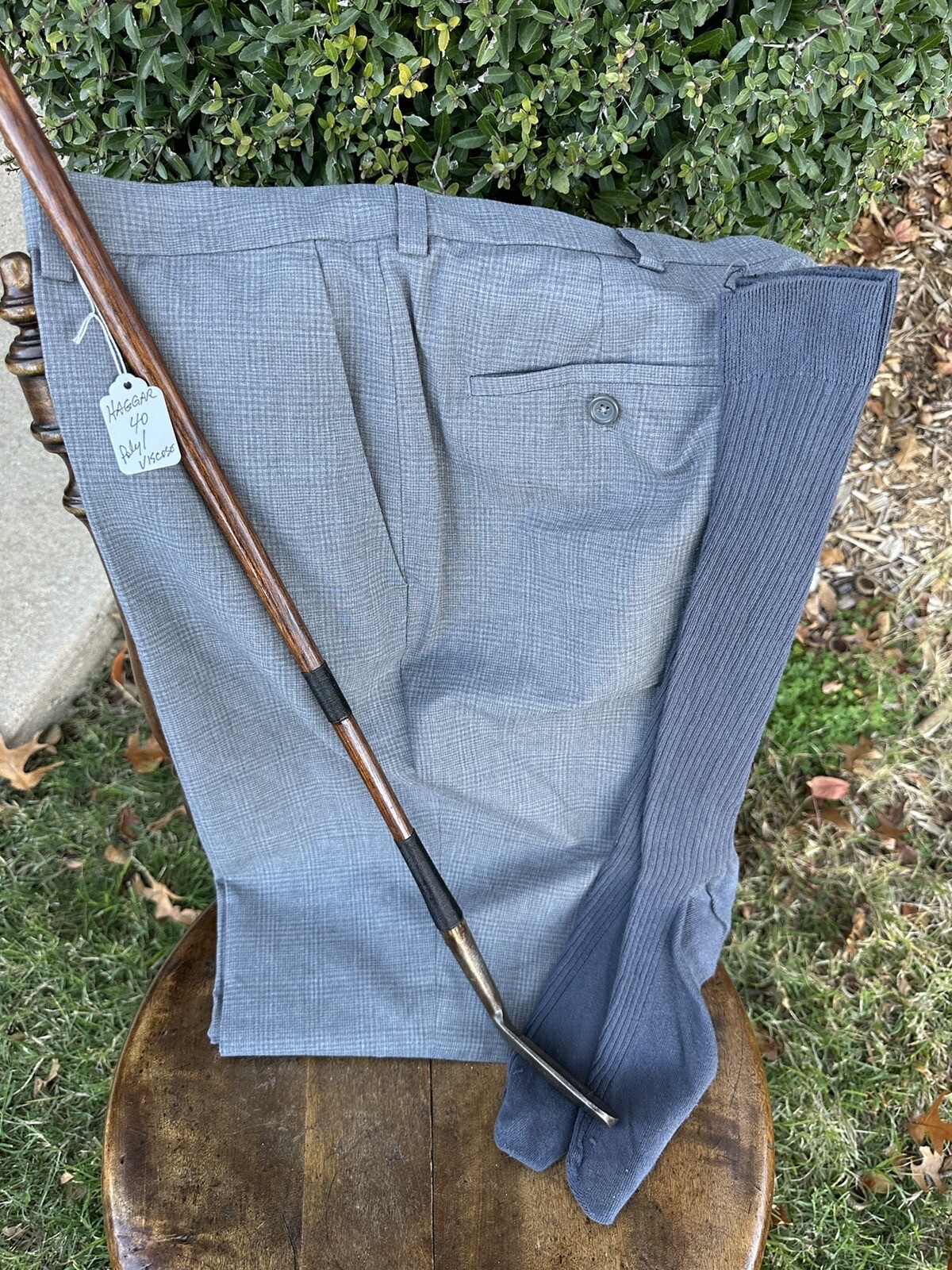 Golf knickers 40 HAGGAR! Glen Plaid! NEW Knicker Socks! NICE! eBay