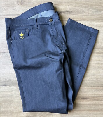 Blue Delta Traveler Pants Ryder Cup Edition USA Custom 33/32 For Brooks Koepka !