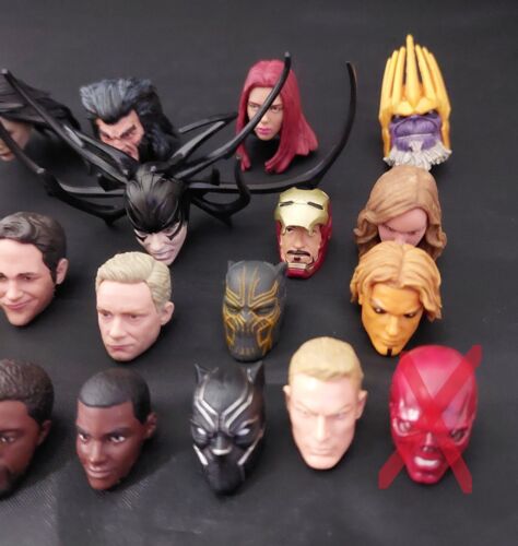 Marvel Legends pezzo di ricambio per testa Hasbro scegli da U - Foto 3 di 172