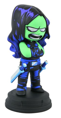 Diamond Select Toys Marvel Animated Series: Gamora Statue, Multicolor - Picture 2 of 3