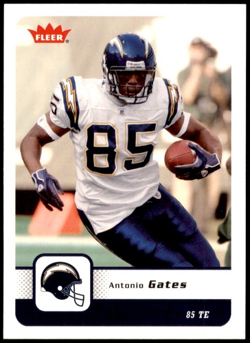Antonio Gates #82 2006 Fleer card