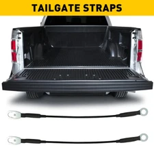 For 1998-2004 Nissan Frontier Rear Tailgate Support Cable Straps Set Left/Right