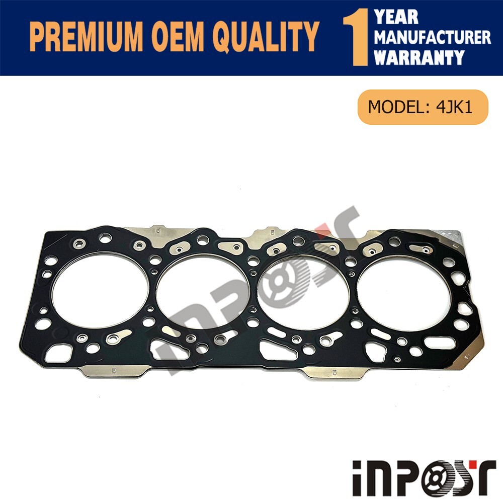 4JK1 Cylinder Head Gasket For Isuzu Engine Gasket Parts Metal Head Gasket