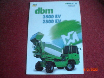 MERLO DBM 3500 EV / 2500 EV BROCHURE UK