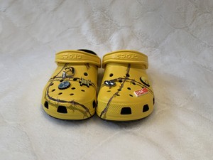 post malone crocs yellow