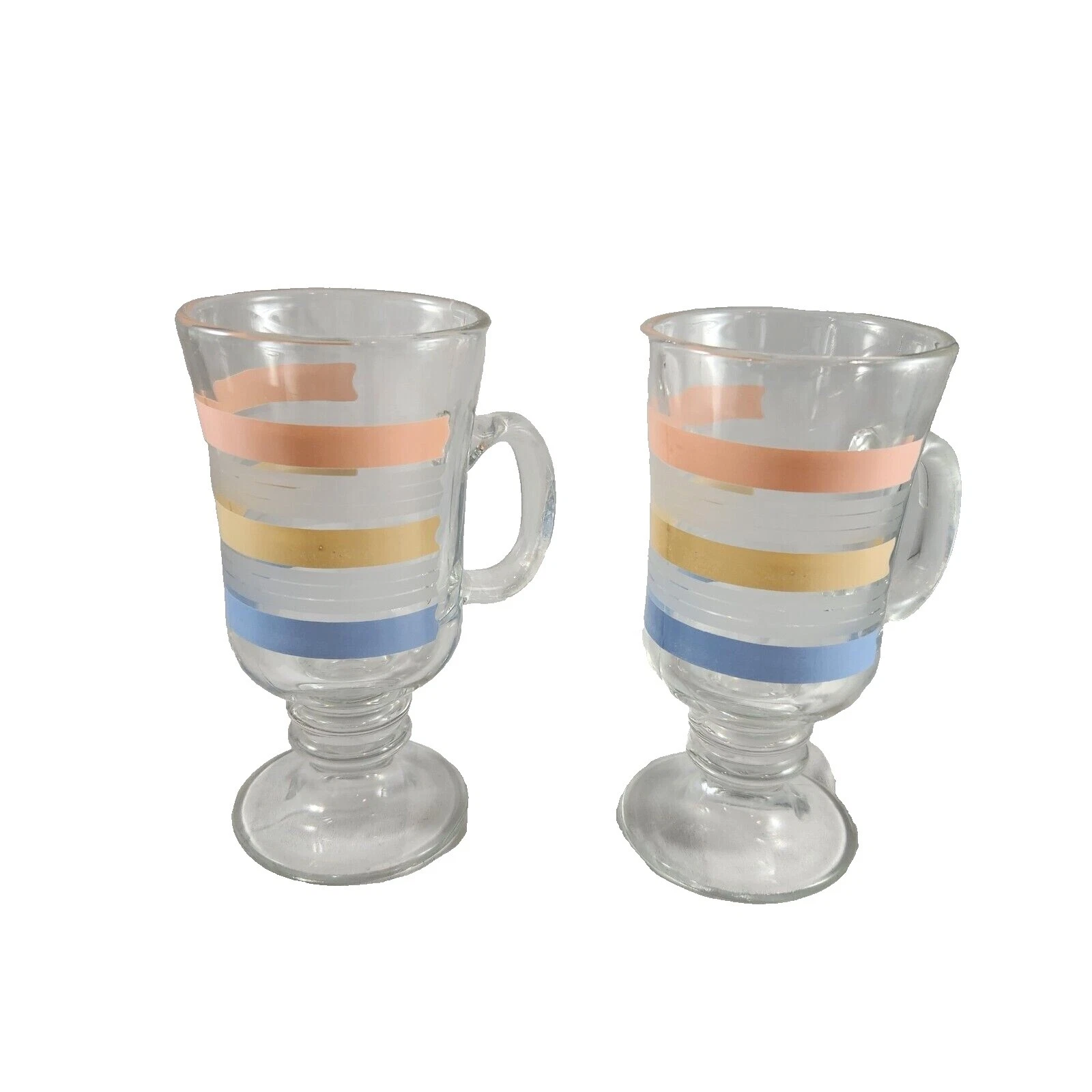 Vasos de café irlandés Libbey Glass