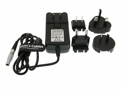 Power Adapter Cable 2 Pin to Universal AC US UK EU AU plug for Z CAM E2 Flagship