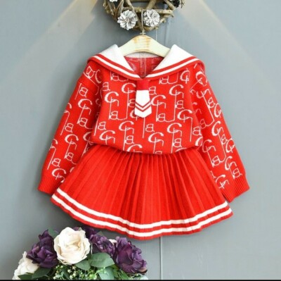 Kinder Kleidung Outfit Set Anzug Kinder Kleinkinder Säugling Rock Top Bluse Mode