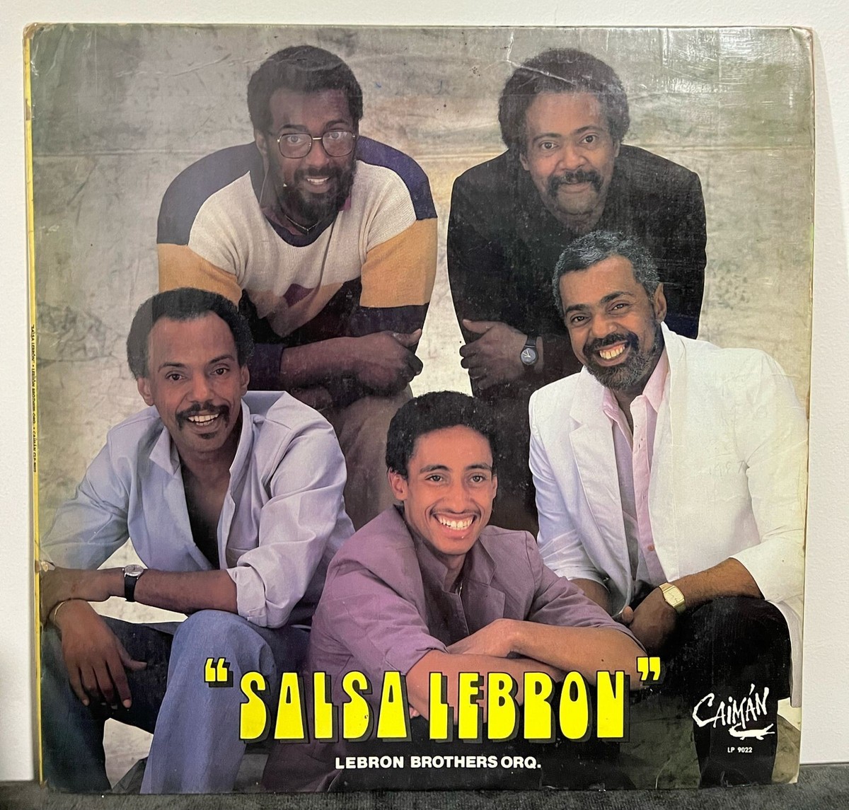 Lebron Brothers Orchestra - Salsa Lebron , Salsa Latin Lp Caiman