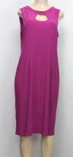 Antthony Original Women's Dress Stretch Sleeveless Purple Size L