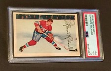 1953 PARKHURST MAURICE RICHARD #24 MONTREAL CANADIENS PSA V/G 3