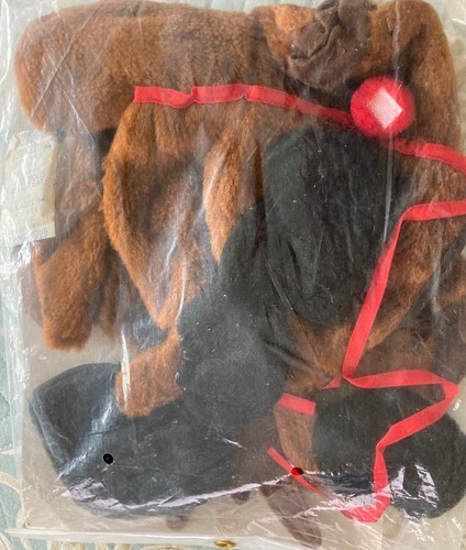 Vintage Sealed Teddy Bear clothing Tender Heart Treasured Toggery Rudy Reindeer - Picture 3 of 3