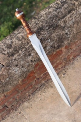 Custom Handmade D2 Roman Gladius Historical  Steel Blade, Dagger Warrior Sword