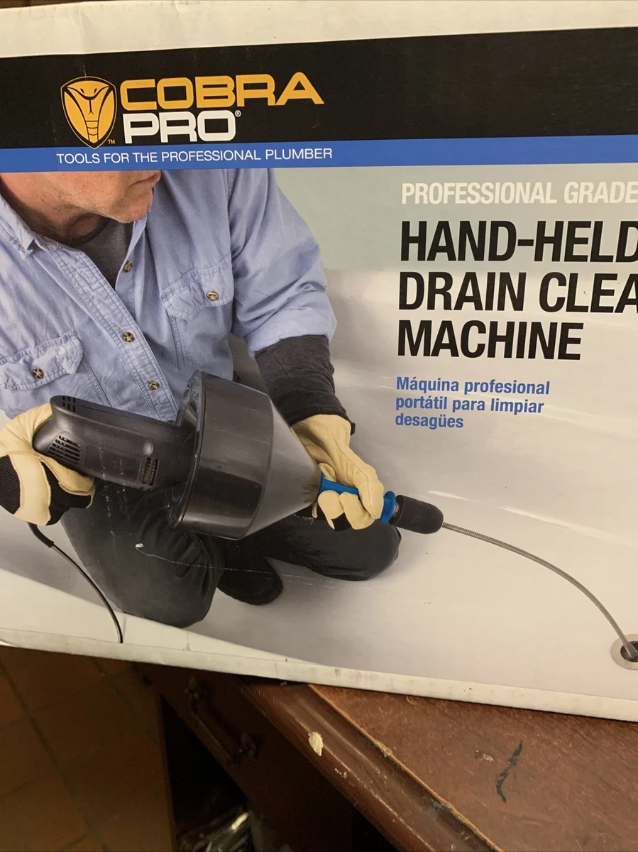 Cobra pro drain online cleaning machine