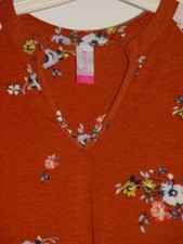No Boundaries Brown Floral Dress Size XL (15-17)