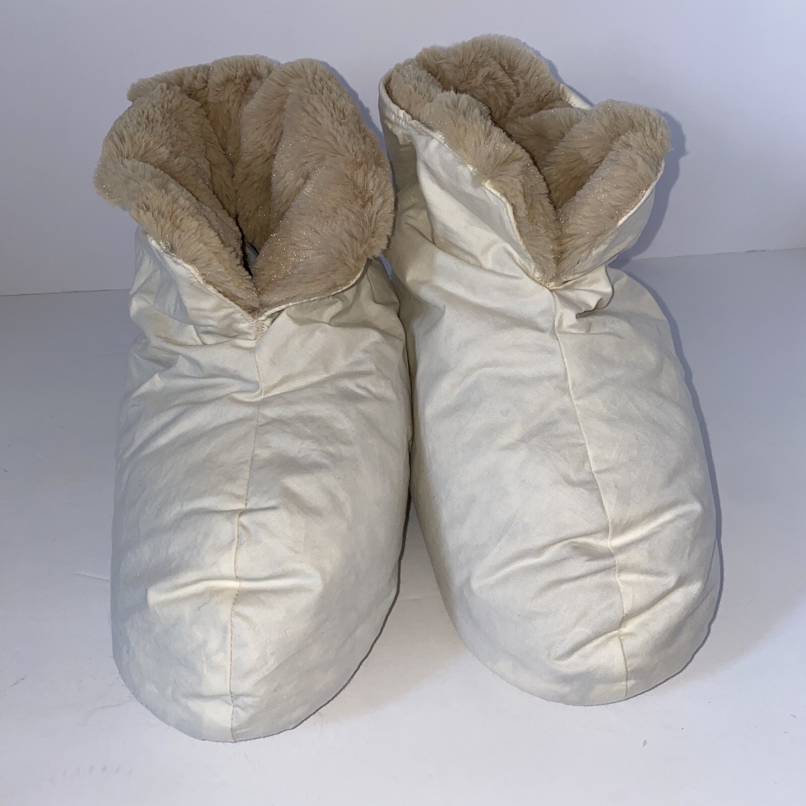 Restoration Hardware Foot Duvets Down Feather Slippers Small Women 7