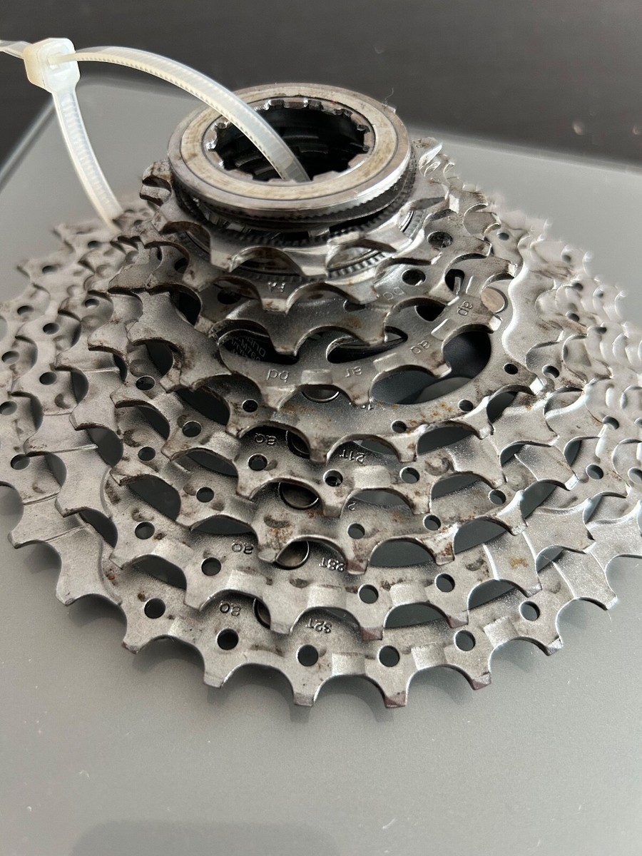 Shimano Deore XT CS-M750 Cassette 34 Tooth 9s HG Vintage 9 Speed 11t Type-AS A6