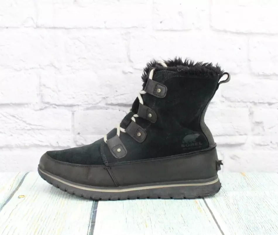 Sorel cozy joan black cheap