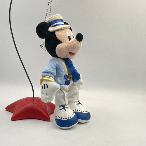 Japan Tokyo Disney SEA Mickey Mouse Spring Voyage Plush Doll Badge Keychain - Picture 4 of 7