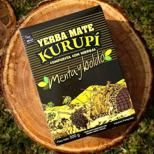 Kurupi Mint Boldo Yerba Mate 500 g