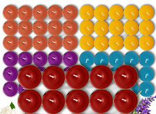 48 pk Scented Tea Lights Candles | Various Perfumes Hour Burn Night T Tealights