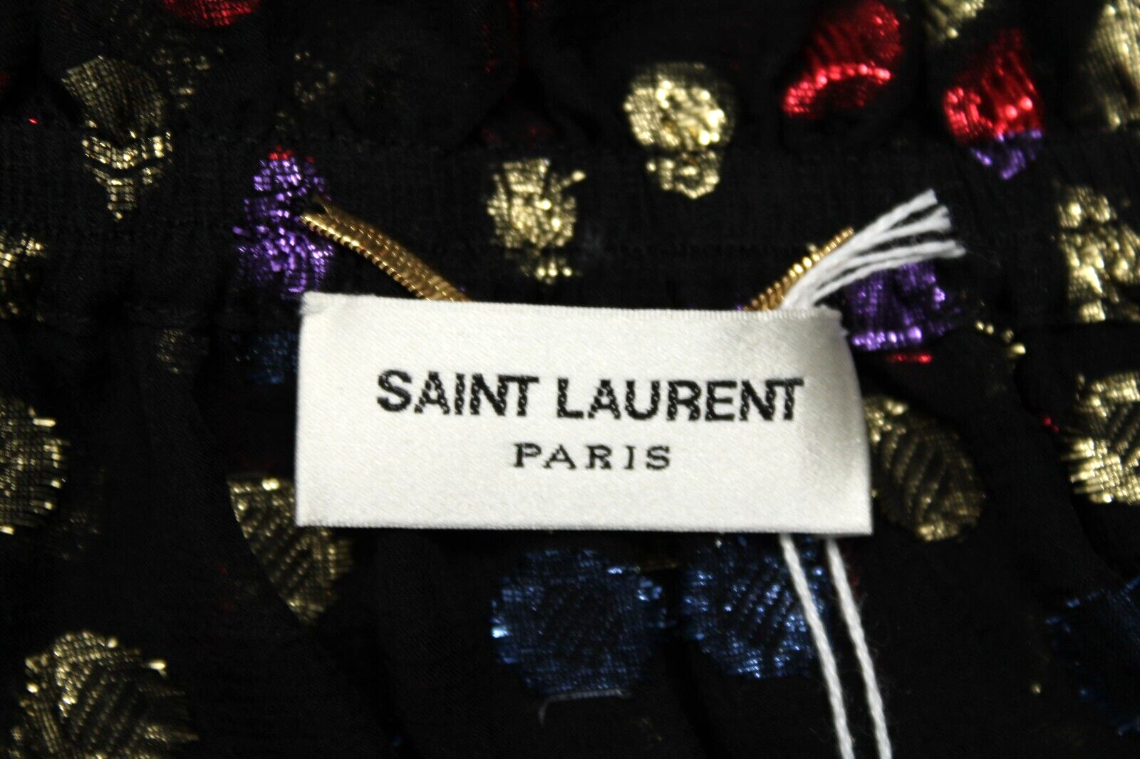 Camicetta SAINT LAURENT 2018 multi pois seta lama fil coupé 34