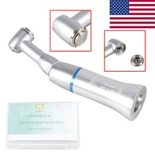 Dentist Contra Angle Slow Low Speed Handpiece Push Button Fit NSK Motor OR
