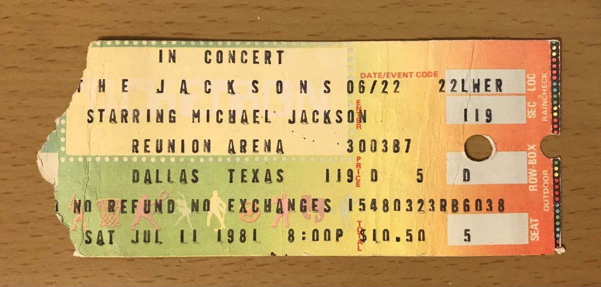 Preços baixos em Bilhete de Michael Jackson | eBay
