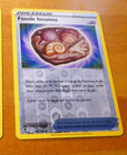POKEMON TEMPETE ARGENTEE FRANCAISE CARD REVERSE HOLO CARTE FOSSILE 165/195 FR NM