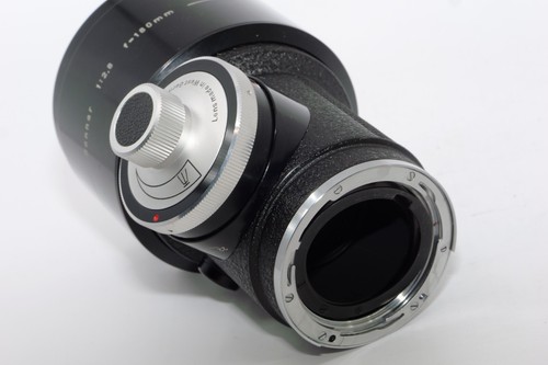 Zeiss CONTAREX Sonnar 180mm 2.8 telephoto lens. Case. Hood. Grip. Sky. UV filter - Picture 11 of 24