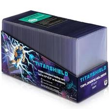 3"x4" Seamless Toploaders for Trading Cards, Pokemon, MTG, Kpop (100 ct.)