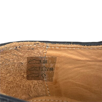 H London by Hudson woven Oxfords black mens sz 41 US 8 Lace  display picture 1