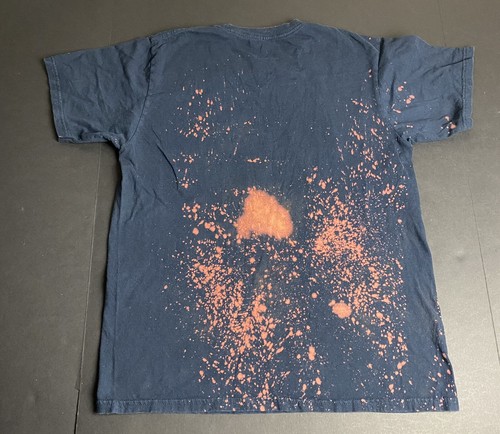 Marvel Captain America T-Shirt Size M Vintage Style Acid Wash Shield Blood N7 - Picture 3 of 5