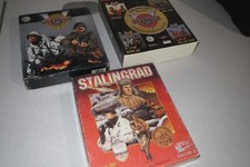 5 WORLD WAR II CD-ROM GAMES LOT