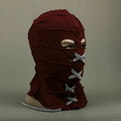 Cosplay BrightBurn Red Mask Kids Scary Horror Hood Halloween Mask Props Costume - Picture 5 of 12