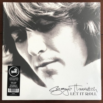 GEORGE HARRISON Let It Roll (Dark Horse) hype sticker 2LP - SEALED