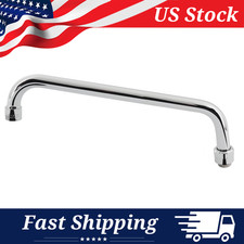 Replacement 10-Inch Swivel Spout Kit for Commercial Kitchen Sink Faucets