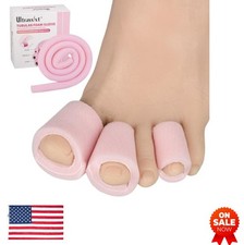 Toe Protector Sleeve 5/8 Inch Foam Cotton Lining Blister Corn Bunion Cushion