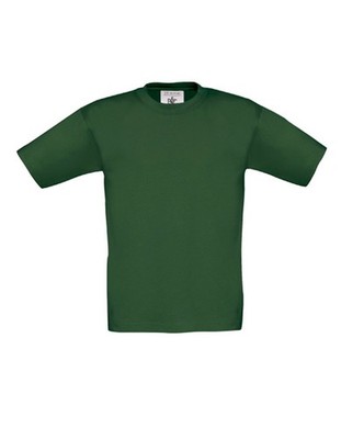 B&C T-Shirt Kinder Kurzarm Einfarbig Rundhals Baumwolle Uni Gr.86-164 TK300 NEU
