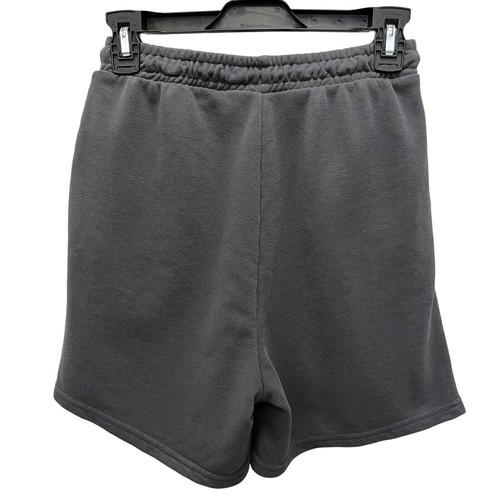 Puma | Girls Gray Bermuda Shorts Sweatshirt Fleece Size Large Logo 13-14 Years - Picture 4 of 7